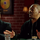 Wesley Snipes and Eddie Murphy in Dolemite Is My Name roundtable